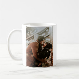 Personalised Photo and Names Our First Christmas Coffee Mug