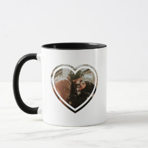 Personalised Photo and Personal Message Romantic  Mug
