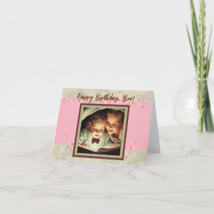 Personalised Photo and Text Birthday Card
