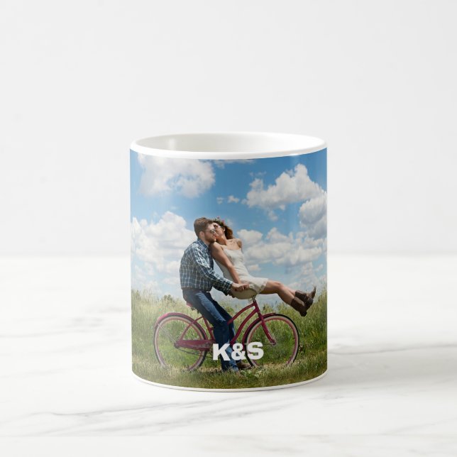 Personalised Photo and Text Coffee Mug (Center)