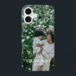Personalised Photo and Text  iPhone 16 Case<br><div class="desc">Make a Personalised Photo love heart keepsake phone case from Ricaso - add your own photos and text - photo keepsake gifts</div>