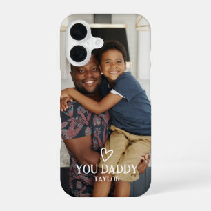 Personalised Photo and Text iPhone 16 Case