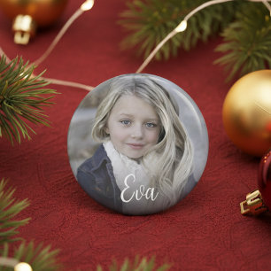 Personalised Photo and Text Keepsake Magnet