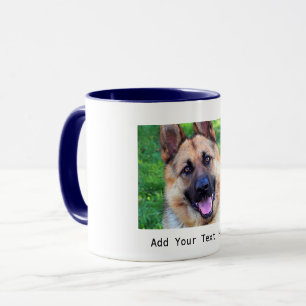Personalised Photo and Text Mug