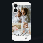 Personalised Photo and Text Photo Collage iPhone 16 Case<br><div class="desc">Make a Personalised Photo keepsake phone case from Ricaso - add your own photos and text - photo collage keepsake gifts</div>