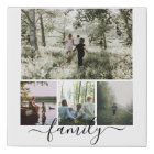 Personalised Photo and Text Photo Collage Family