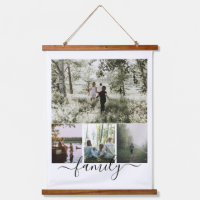 Personalised Photo and Text Photo Collage Family