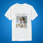 Personalised Photo and Text Photo Collage T-Shirt<br><div class="desc">Make a Personalised Photo keepsake t-shirt from Ricaso - add your own photos and text - photo collage keepsake gifts. Great for anyone,  change text to suit your requirements. World's best Grandpa</div>