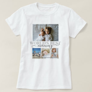 Personalised Photo and Text Photo Collage T-Shirt