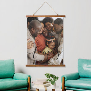 Personalised Photo and Text Photo Hanging Tapestry