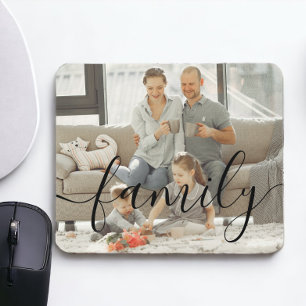 Personalised Photo and Text Photo Mouse Pad