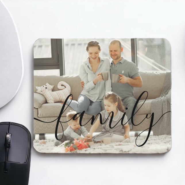 Personalised Photo and Text Photo Mouse Pad (Personalized Photo and Text Photo Mouse Pad from Ricaso)