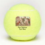 Personalised Photo and Text Tennis Balls<br><div class="desc">Personalised Photo and Text Tennis Balls</div>