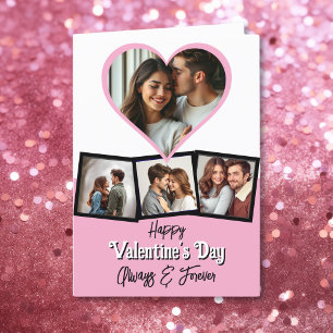 Personalised Photo and Text Valentine's Day Card