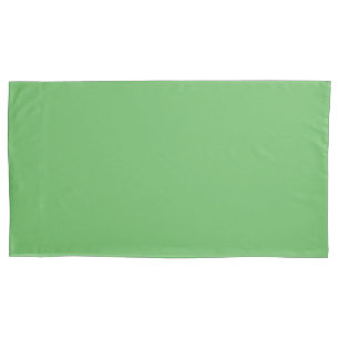 Personalised Photo Artwork Green Single King Size Pillowcase