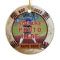 Personalised PHOTO Baseball Ornaments NAME, YEAR