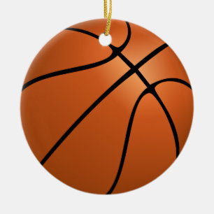 Personalised Photo Basketball Ornament