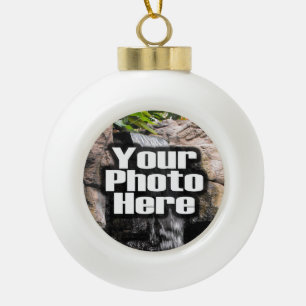 Personalised Photo Bauble Ornament
