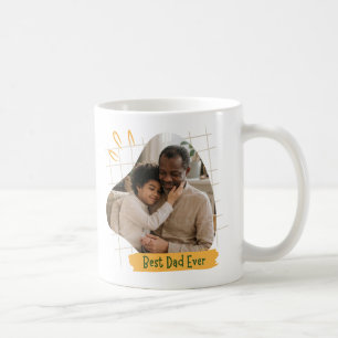 Personalised Photo Best Dad Ever Coffee Mug