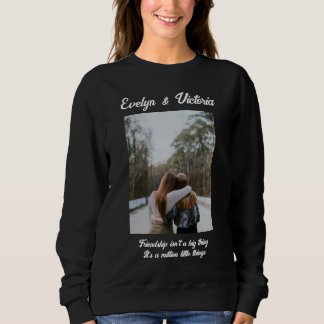 Personalised Photo Best Friends Sweatshirt