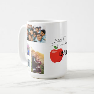 Personalised Photo Best Teacher Coffee Mug
