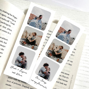 Personalised Photo Booth Bookmark