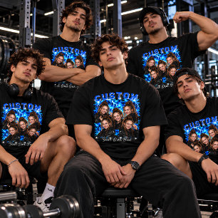 Personalised Photo Bootleg T-Shirt