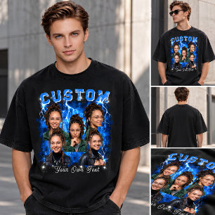 Personalised Photo Bootleg T-Shirt