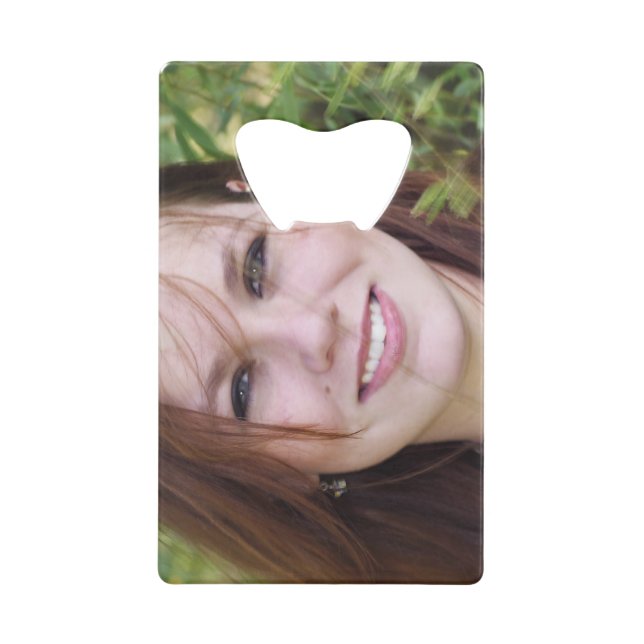 Personalised photo bottle opener. Make your own! (Front)