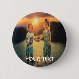 Personalised Photo Button