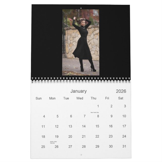 Personalised Photo Calendar (Jan 2026)