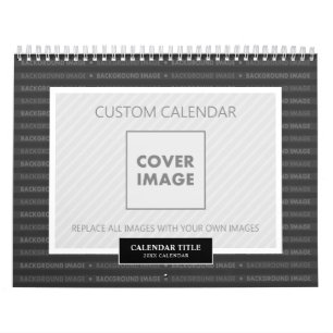 Personalised Photo Calendar 2024 Custom Background