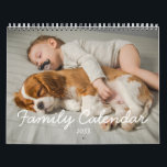 Personalised Photo Calendar Custom Calendar Gift<br><div class="desc">This personalised photo calendar comes with space for 12 photos. Perfect holiday gift for family to showcase photos from a vacation or a recap of the year.</div>