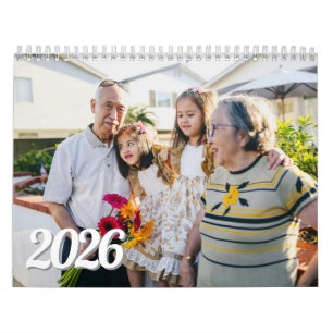 Personalised Photo Calendar Gift for Mum