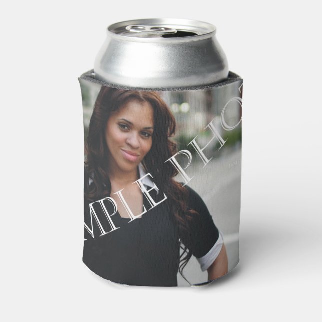 Personalised photo can cooler. Make your own! Cooler (Can Back)