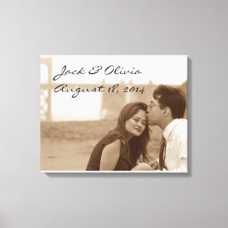 Personalised Photo Canvas Print