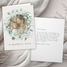 Personalised Photo Card for Mum Mother's Day
