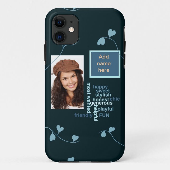 Personalised Photo Case-Mate iPhone Case (Back)