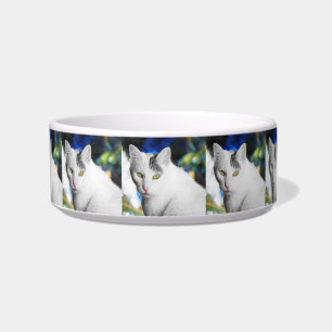Personalised Photo Cat Food Bowl
