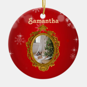 Personalised Photo Ceramic Ornament