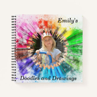 Personalised Photo Children's Spiral Notebook