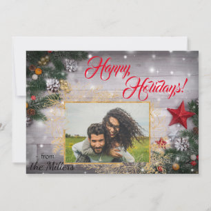 Personalised Photo Christmas Card