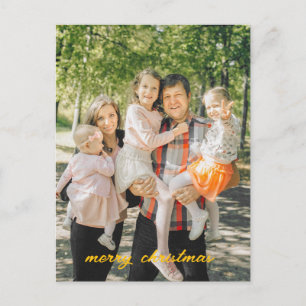 Personalised Photo Christmas Card – Custom Holiday