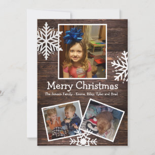 Personalised Photo Christmas  Holiday Card