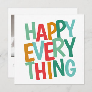 Personalised Photo Christmas Note Card