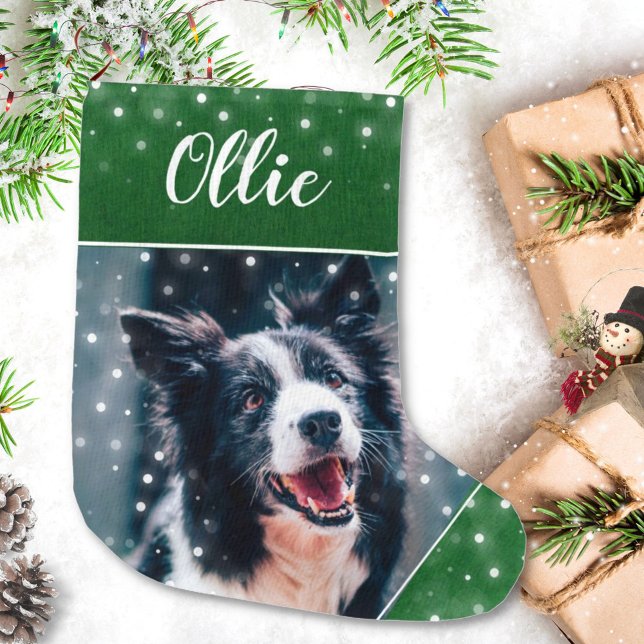 Personalised Photo Christmas Pet Stocking (Creator Uploaded)