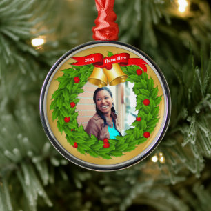 Personalised Photo Christmas Tree Ornaments