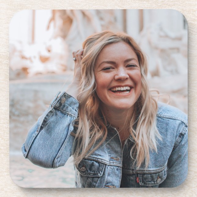 Personalised Photo Coaster (Front)