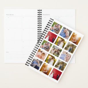 Personalised Photo Collage 15 Photos Planner
