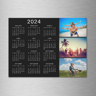 Personalised Photo Collage 2022 Calendar Magnet